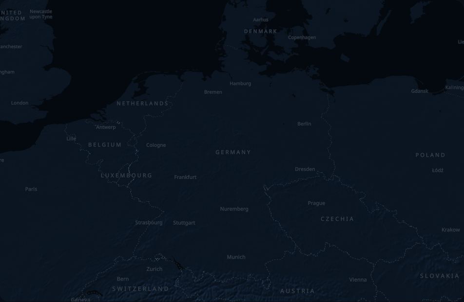 Map of Germany.